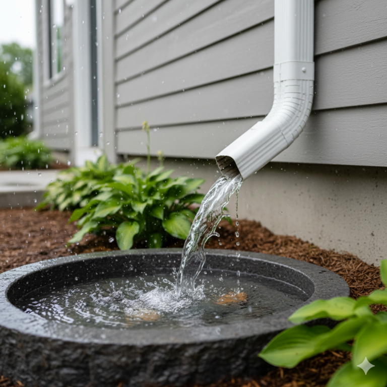Downspout Clearing as Part of Proper Gutter Maintenance