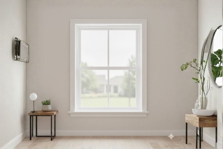 Properly sealed residential window with clean frame edges and no visible gaps in a Katy home.