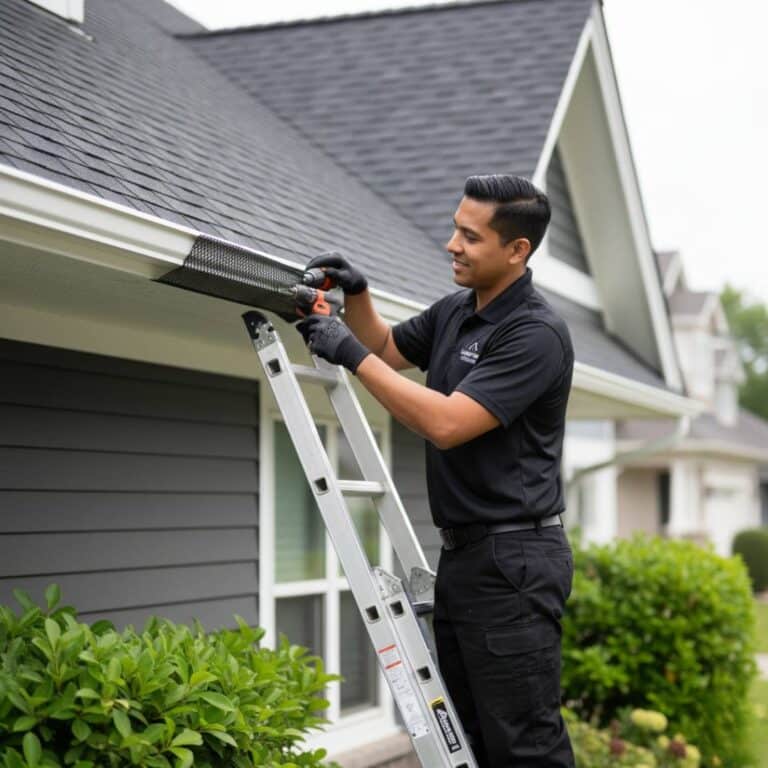 Reducing Frequency of Gutter Maintenance with Leaf Guards